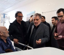 گزارش تصویری بازدید دکتر رضازاده،نائب‌رئیس کمیسیون بهداشت و درمان مجلس شورای اسلامی از بیمارستان امام خمینی(ره) اردبیل