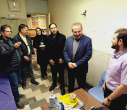 بازدید نوروزی دکتر بهزاد داورنیا، رئیس دانشگاه علوم پزشکی اردبیل از مراکز درمانی