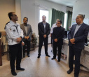 دکتر بهزاد داورنیا، رئیس دانشگاه علوم پزشکی اردبیل با حضور در مرکز مدیریت حوادث و فوریت های پزشکی دانشگاه(EOC)