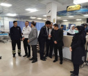 بازدید دکتر بهزاد داورنیا رئیس دانشگاه علوم پزشکی اردبیل از بخش‌های مختلف مراکز درمانی بیمارستان امام خمینی (ره) و فاطمی