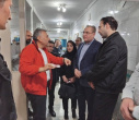 بازدید دکتر بهزاد داورنیا رئیس دانشگاه علوم پزشکی اردبیل از بخش‌های مختلف مراکز درمانی بیمارستان امام خمینی (ره) و فاطمی