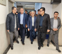گزارش تصویری بازدید دکتر رامزی مدیر منابع انسانی وزارت بهداشت از بیمارستان ولایت شهرستان گرمی