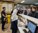 گزارش تصویری بازدید دکتر رامزی مدیر منابع انسانی وزارت بهداشت از بیمارستان ولایت شهرستان گرمی