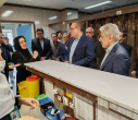 گزارش تصویری بازدید دکتر رامزی مدیر منابع انسانی وزارت بهداشت از بیمارستان ولایت شهرستان گرمی