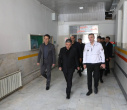 گزارش تصویری| بازدید استاندار اردبیل از اورژانس بیمارستان فاطمی