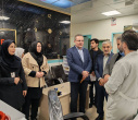 گزارش تصویری، بازدید دکتر شاهرخ رامزی مدیر منابع انسانی وزارت بهداشت  از بیمارستان امام خمینی (ره) شهرستان مرزی بیله سوار