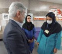 بازدید دکتر داورنیا به همراه دکتر شاهرخ رامزی از بیمارستان امام خمینی (ره) شهرستان کوثر