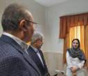 بازدید دکتر داورنیا به همراه دکتر شاهرخ رامزی از بیمارستان امام خمینی (ره) شهرستان کوثر