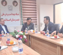 بازدید نوروزی رئیس دانشگاه علوم پزشکی اردبیل و مدیر منابع انسانی وزارت بهداشت از شبکه بهداشت و درمان اصلاندوز ‌