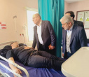 گزارش تصویری، بازدید دکتر بهزاد داورنیا و دکتر رامزی مدیر منابع انسانی وزارت بهداشت به‌همراه معاونین دانشگاه علوم پزشکی اردبیل از بیمارستان شهدا پارس‌آباد