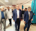 گزارش تصویری، بازدید دکتر بهزاد داورنیا و دکتر رامزی مدیر منابع انسانی وزارت بهداشت به‌همراه معاونین دانشگاه علوم پزشکی اردبیل از بیمارستان شهدا پارس‌آباد