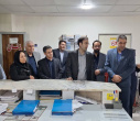 بازدید معاونان دانشگاه علوم پزشکی اردبیل از بیمارستان امام خمینی(ره) پارس‌آباد