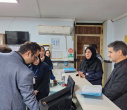 بازدید معاونان دانشگاه علوم پزشکی اردبیل از بیمارستان امام خمینی(ره) پارس‌آباد