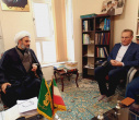 دیدار مدیر منابع انسانی وزارت بهداشت و رئیس دانشگاه علوم پزشکی اردبیل با امام جمعه پارس‌آباد