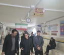 گزارش تصویری، بازدید مهندس بابایی از مرکز جامع سلامت شماره یک شبکه بهداشت و درمان شهرستان نمین