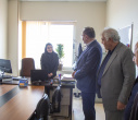 گزارش تصویری دیدار نوروزی دکتر بهزاد داورنیا، رئیس دانشگاه علوم پزشکی اردبیل، با کارکنان ستاد مرکزی