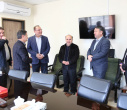 گزارش تصویری دیدار نوروزی دکتر بهزاد داورنیا، رئیس دانشگاه علوم پزشکی اردبیل، با کارکنان ستاد مرکزی