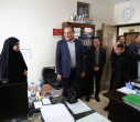 گزارش تصویری دیدار نوروزی دکتر بهزاد داورنیا، رئیس دانشگاه علوم پزشکی اردبیل، با کارکنان ستاد مرکزی