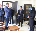 گزارش تصویری دیدار نوروزی دکتر بهزاد داورنیا، رئیس دانشگاه علوم پزشکی اردبیل، با کارکنان ستاد مرکزی