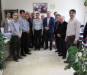 گزارش تصویری دیدار نوروزی دکتر بهزاد داورنیا، رئیس دانشگاه علوم پزشکی اردبیل، با کارکنان ستاد مرکزی