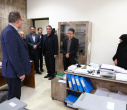 گزارش تصویری دیدار نوروزی دکتر بهزاد داورنیا، رئیس دانشگاه علوم پزشکی اردبیل، با کارکنان ستاد مرکزی