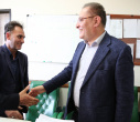 گزارش تصویری دیدار نوروزی دکتر بهزاد داورنیا، رئیس دانشگاه علوم پزشکی اردبیل، با کارکنان ستاد مرکزی