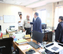 گزارش تصویری دیدار نوروزی دکتر بهزاد داورنیا، رئیس دانشگاه علوم پزشکی اردبیل، با کارکنان ستاد مرکزی