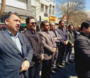 گزارش تصویری حضور کارکنان دانشگاه علوم پزشکی اردبیل در مراسم اربعین رهبر شهید انقلاب اسلامی امام خامنه‌ای