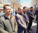 گزارش تصویری حضور کارکنان دانشگاه علوم پزشکی اردبیل در مراسم اربعین رهبر شهید انقلاب اسلامی امام خامنه‌ای
