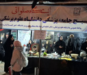 گزارش تصویری برپایی ایستگاه صلواتی و احسان و پست امداد و سلامت  بسیج جامعه پزشکی
