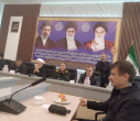 دیدار جمعی از هئیت رئیسه دانشگاه با فرمانده سپاه حضرت عباس (ع) استان اردبیل