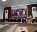 دیدار جمعی از هئیت رئیسه دانشگاه با فرمانده سپاه حضرت عباس (ع) استان اردبیل