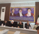 دیدار جمعی از هئیت رئیسه دانشگاه با فرمانده سپاه حضرت عباس (ع) استان اردبیل