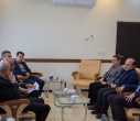 گزارش تصویری |حضور دکتر جعفر میعادفر، رئیس سازمان اورژانس کشور، در ستاد دانشگاه علوم پزشکی اردبیل