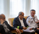 گزارش تصویری |حضور دکتر جعفر میعادفر، رئیس سازمان اورژانس کشور، در ستاد دانشگاه علوم پزشکی اردبیل