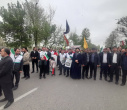 حضور کارکنان دانشگاه علوم پزشکی اردبیل در رزمایش اقتدار  جان فدایان ایران امام رضایی