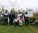 حضور کارکنان دانشگاه علوم پزشکی اردبیل در رزمایش اقتدار  جان فدایان ایران امام رضایی