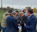 بازدید میدانی دکتر داورنیا مجمع خیرین و دکتر دژکام، رئیس انتقال خون استان، از روند پیشرفت پروژه ساختمان انتقال خون اردبیل
