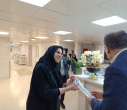 گزارش تصویری: تقدیر دکتر بهزاد داورنیا، رئیس دانشگاه علوم پزشکی به مناسبت روز ماما