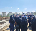 بازدید اصحاب رسانه از روند احداث پروژه دانشکده پزشکی و خوابگاه ۴۰۰ نفره دانشگاه علوم پزشکی اردبیل ‌