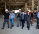 گزارش_تصویری ،‌‌از بازدید مهندس امامی یگانه، استاندار اردبیل از پروژه بیمارستان نجف‌زاده