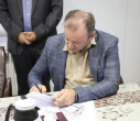 گزارش_تصویری | آیین امضای قرارداد پیمانکار جدید پروژه بیمارستان ۵۲۰ تختخوابی نجف‌زاده اردبیل