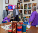 گزارش تصویری | دیدار و عیادت دکتر بهزاد داورنیا از جانبازان بستری در بیمارستان ایثار.