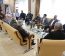 دیدار خانواده خیر سلامت مرحوم حاج علی نجف‌زاده با رئیس دانشگاه علوم پزشکی اردبیل