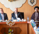 گزارش تصویری |دیدار دکتر بهزاد داورنیا، رئیس دانشگاه، با رئیس، معاونان و کارشناسان صداوسیمای مرکز اردبیل