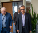 گزارش_تصویری بازدید دکتر اصغر عبادی‌فر از مرکز تحقیقات بیماری های گوارش و کبد دانشگاه علوم پزشکی اردبیل