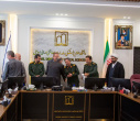 گزارش_تصویری | سردار محمدی‌اصل، فرمانده سپاه حضرت عباس(ع) استان اردبیل، به مناسبت روز پزشک با حضور در د.ع.پ اردبیل
