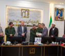 گزارش_تصویری | سردار محمدی‌اصل، فرمانده سپاه حضرت عباس(ع) استان اردبیل، به مناسبت روز پزشک با حضور در د.ع.پ اردبیل