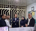 رئیس سازمان نظام پرستاری کشور با پرستاران بیمارستان فاطمی اردبیل دیدار کرد