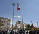 برگزاری آیین اهتزاز پرچم مقدس جمهوری اسلامی ایران در ستاد مرکزی دانشگاه علوم پزشکی اردبیل